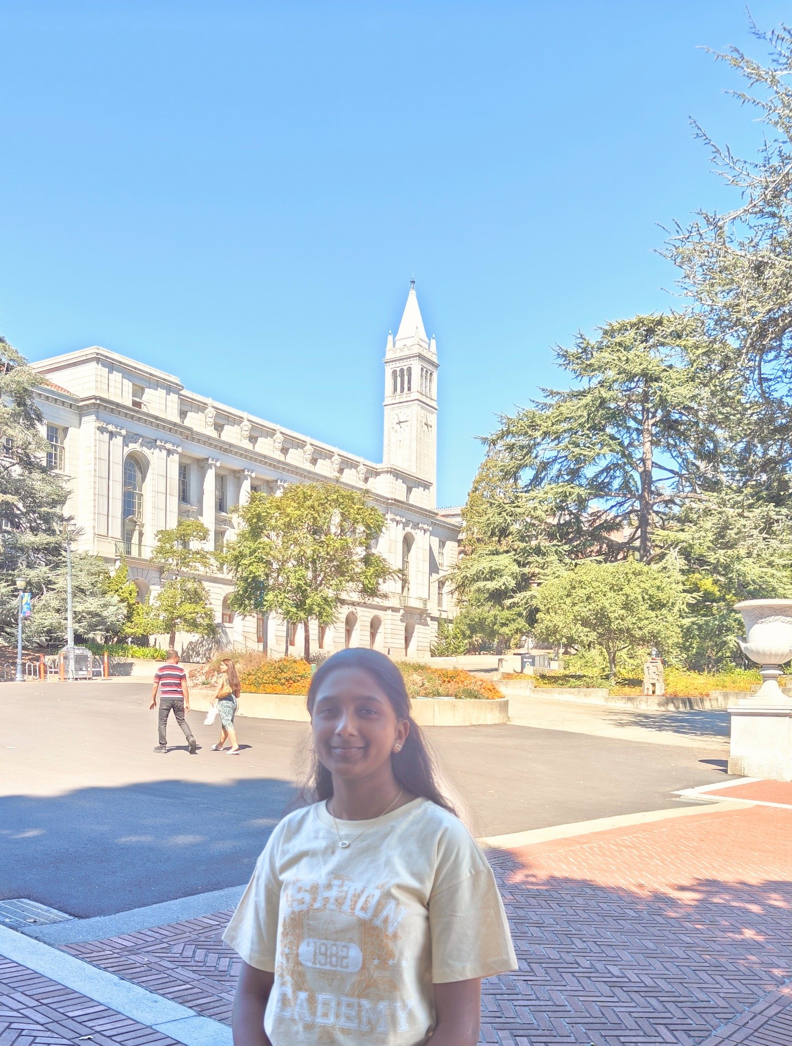 Sahasra visiting the University of California, Berkeley